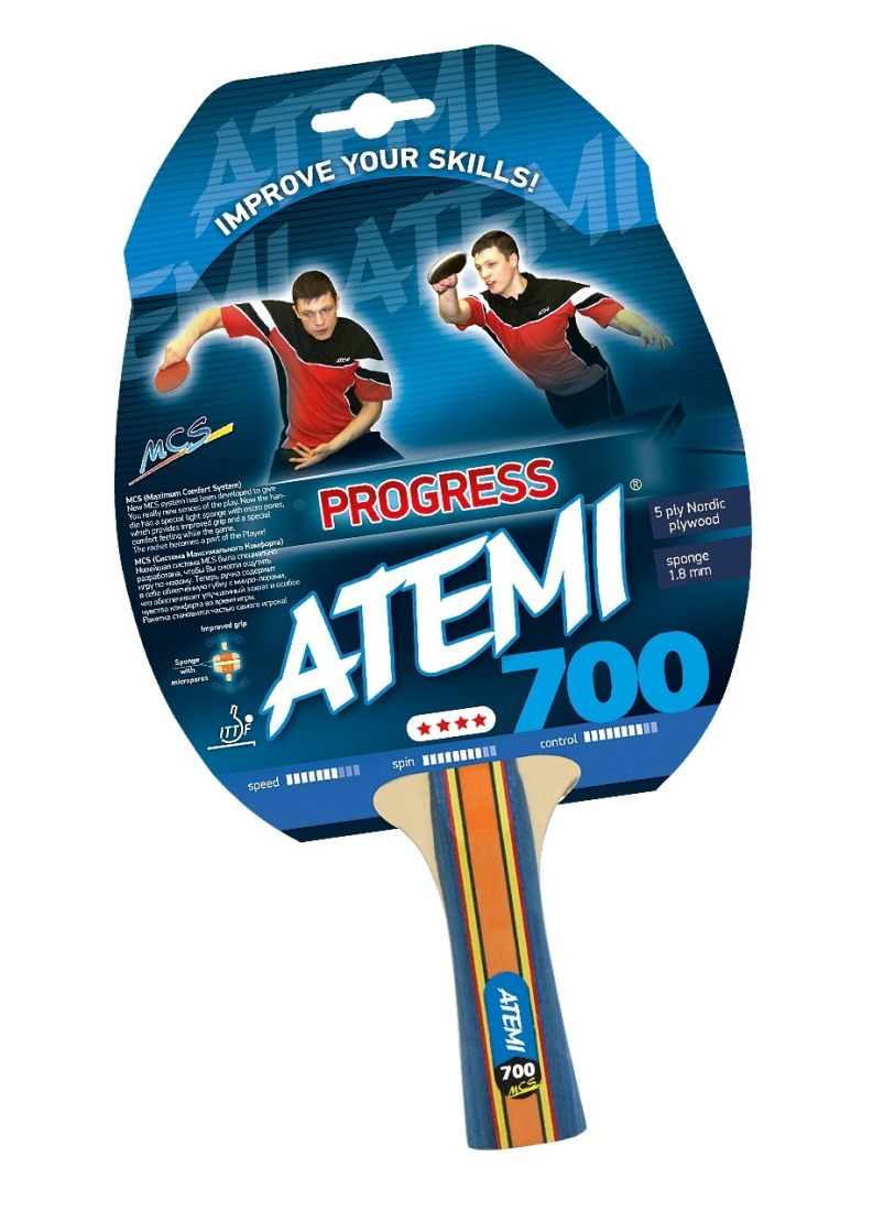Ракетка для настольного тенниса ATEMI 700 4 звезды