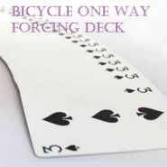 Фокусная колода Bicycle one Way Forcing Deck (красная рубашка)