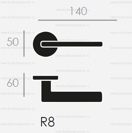 Ручка Groel 117 Log.Gic Black