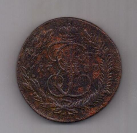 5 копеек 1763 г. мм