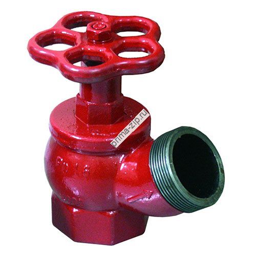 Клапан (вентиль) пожарный прямой КПК-65-2 муфта/цапка