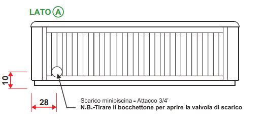 Спа бассейн Gruppo Treesse Antibes 390х228 PANT01BP ФОТО