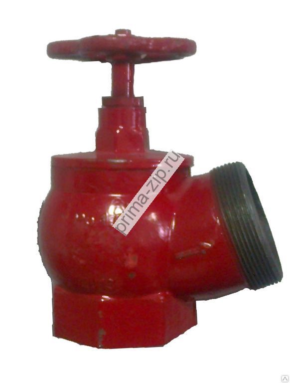 Клапан Ду-65 угловой чугунный муфта/цапка