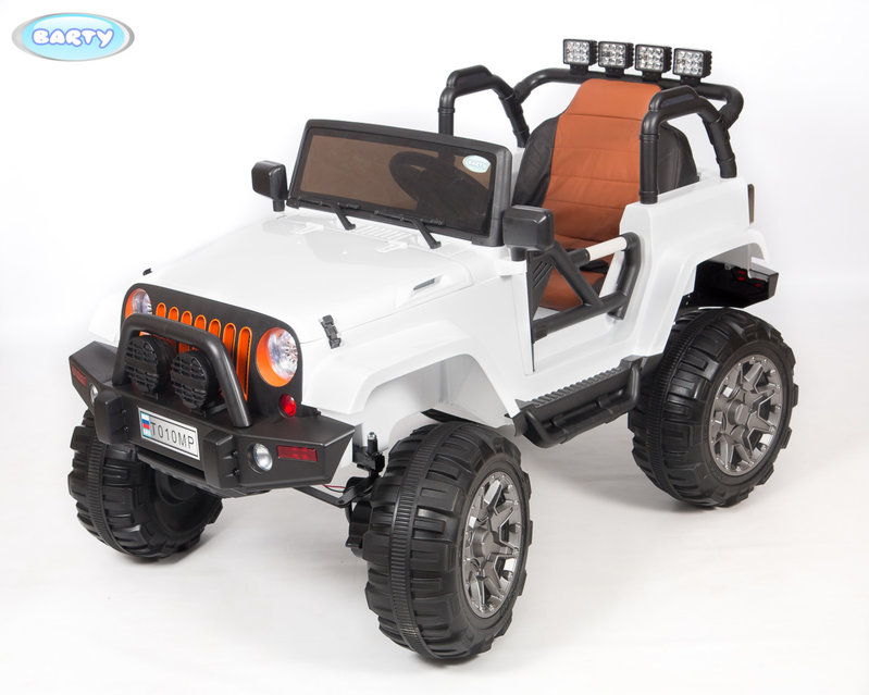 380. Детский электромобиль Jeep Sahara-2 white