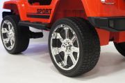 Детский электромобиль JEEP SAHARA-3 red - колеса