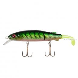 Воблер Chimera Bionic Swim Bait Delara 100FL 100мм /18гр / Заглубление: 0,5-1,5м / цвет:301 (2 зап, хвоста)