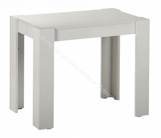 Стол трансформер "Giant" (белый глянец)