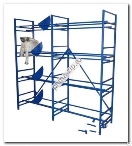 Стеллаж передвижной для пожарных рукавов ПС-1