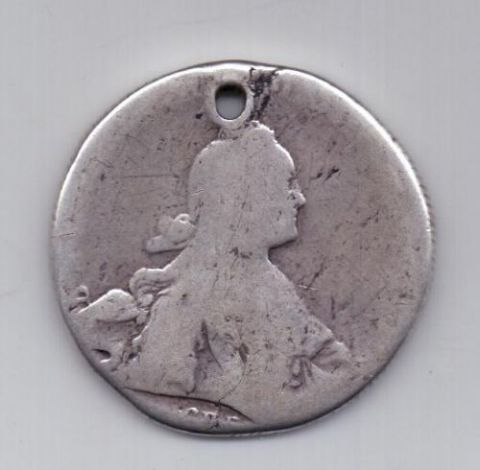 1 рубль 1772 г. Екатерина II