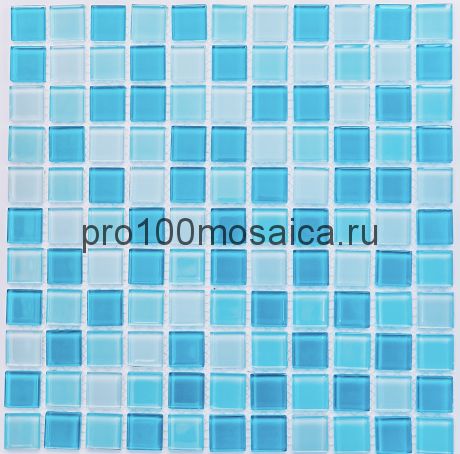 Marina стекло 25*25. Мозаика серия CRYSTAL, размер, мм: 300*300*4 (BONAPARTE)