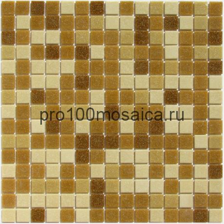 Aqua 350 (на сетке) стекло. Мозаика серия ECONOM,  размер, мм: 327*327*4