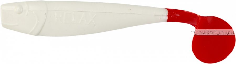 Виброхвост Relax King Shad 4"  10 см / упаковка 10 шт / цвет: RKS4-T001