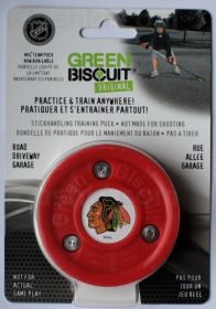 Шайба Green Bisquit с символикой NHL (Chicago)