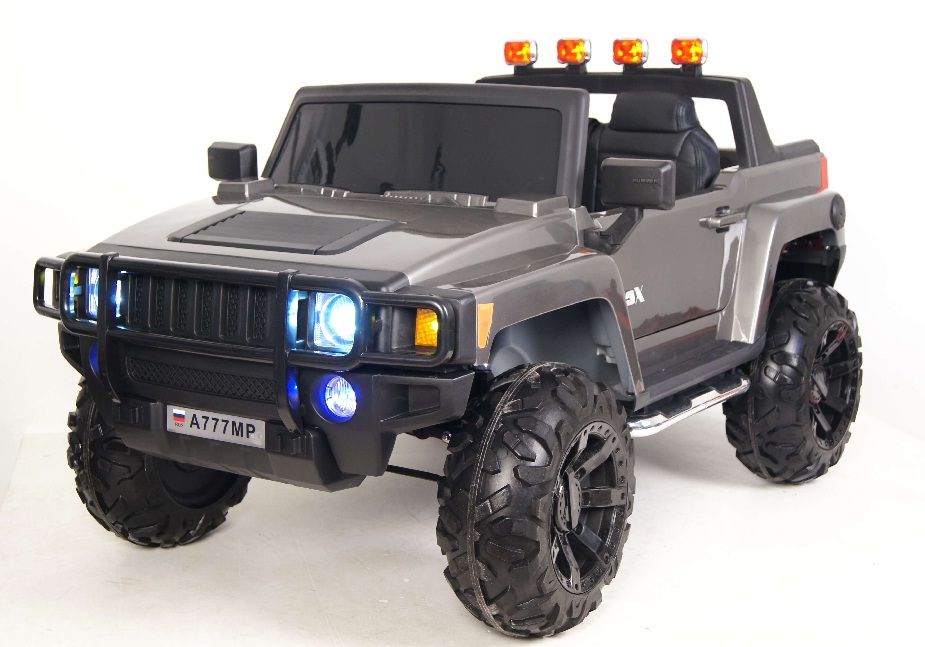 520. Детский электромобиль New Hummer Pickup silver