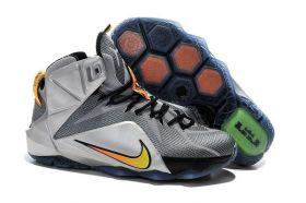 Баскетбольные кроссовки Nike Lebron 12 WOLF GREY