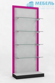 Пристенный стеллаж для обувного магазина