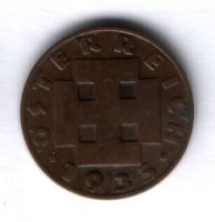 2 гроша 1935 г. Австрия