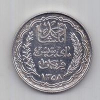 10 франков 1939 г. (1358) AUNC Тунис. Франция
