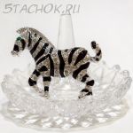 Брошь "Зебра" (KC США)