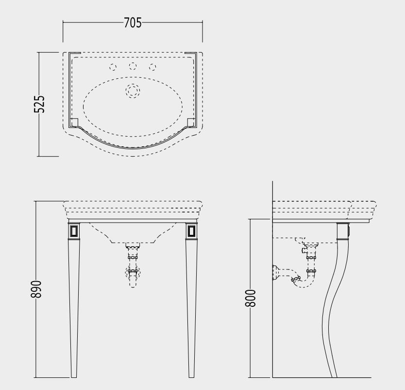 Тумба под раковину Devon&Devon Marlene Console 70,5х52,5 ФОТО