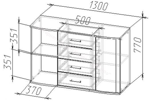 Комод "Берк-6"