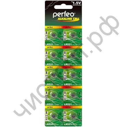 Perfeo G0 LR521/10BL 379A Alkaline Cell