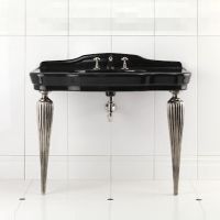 Тумба под раковину Devon&Devon Serenade Ceramic Console metallic 110х57,5 схема 4