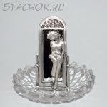 Брошь "Девушка перед зеркалом" (AJC США)