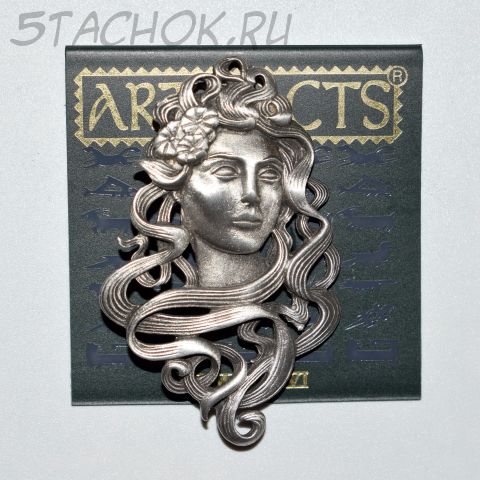 Брошь "Дама" (JJ США)