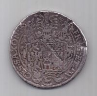 1 талер 1598 г. Саксония. Германия