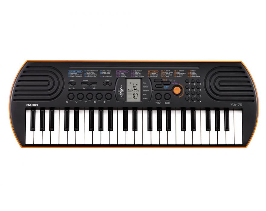 Casio SA-76 детский синтезатор