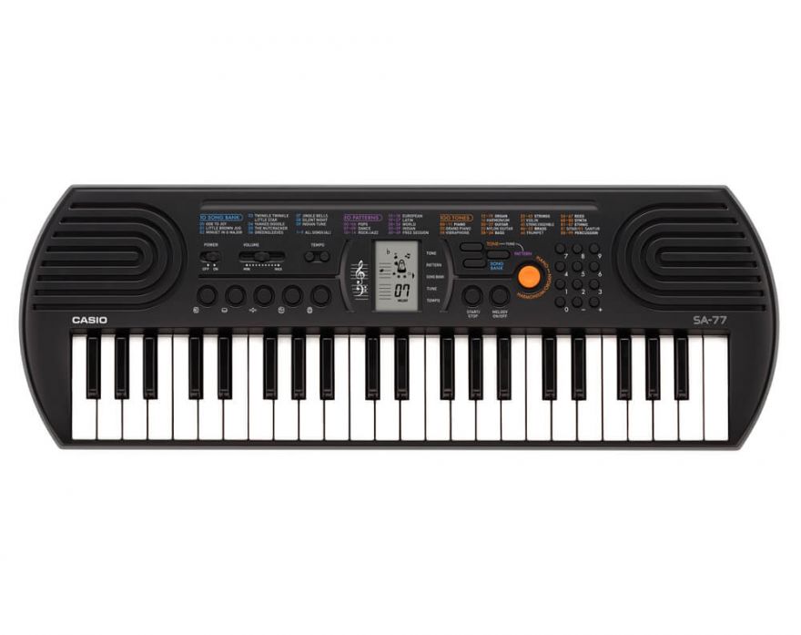 Casio SA-77 детский синтезатор