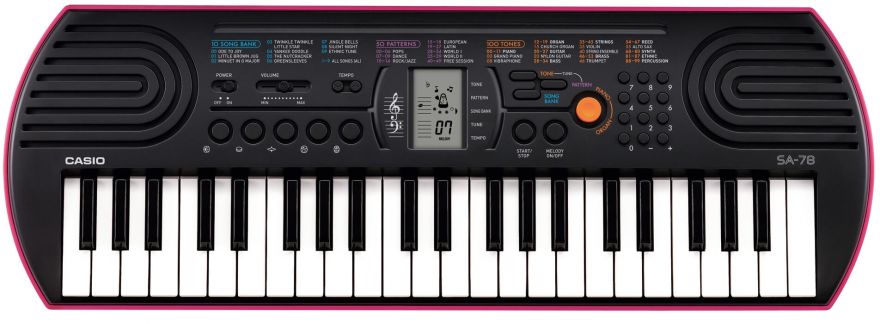 Casio SA-78 детский синтезатор