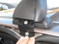 Багажник на крышу Nissan Qashqai (5-dr CUV 2007-13), Lux, прямоугольные стальные дуги