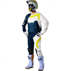Fox - 2018 Flexair Hifeye Navy/White комплект джерси и штаны, сине-белый