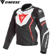 Мотокуртка кожаная Dainese Avro 4, Черный/Белый/Красный