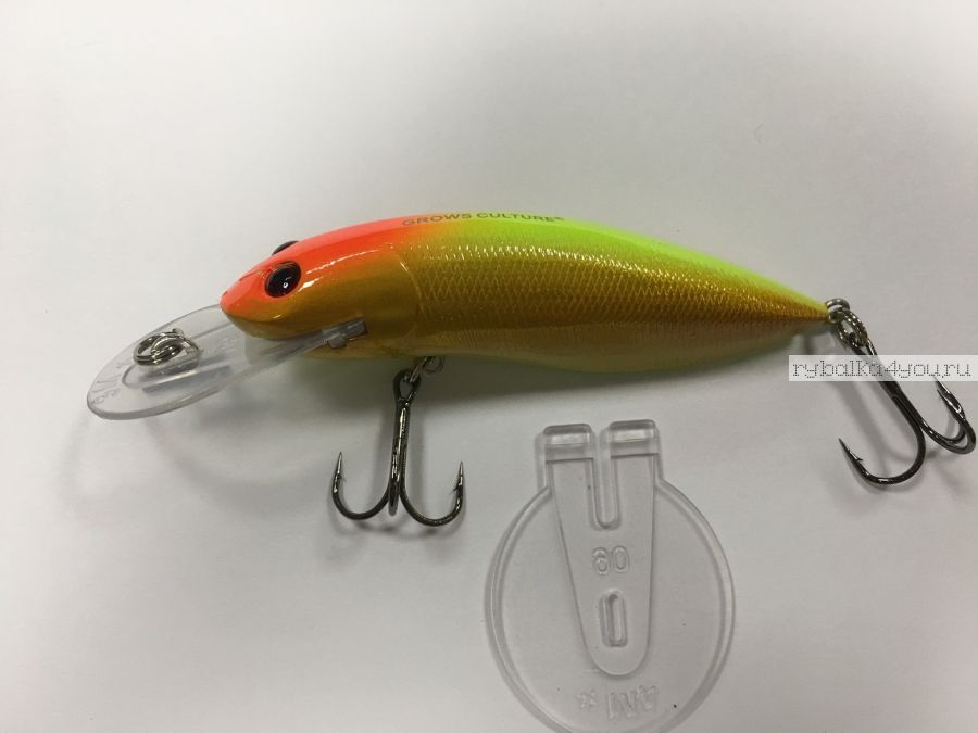 Воблер Grows Culture Sorcerer 85F GC-1021  80мм/ 13гр/Заглубление: до 4 м / цвет:  Q11