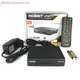 Приставка DVB-T2 для цифрового тв HOBBIT UNO+