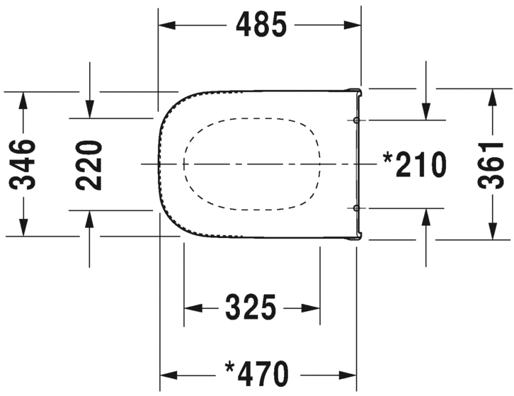 Крышка для унитаза Duravit D-Code с автоматическим закрыванием 006039 ФОТО