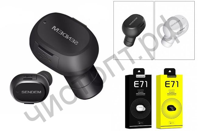 Bluetooth гарнитура моно SENDEM E71