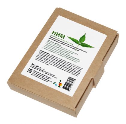 Натуральная маска НИМ ( порошок Azadirachta Indica), 100 гр.