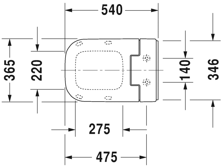 Сиденье с крышкой для унитаза Duravit с душем SensoWash Slim Happy D.2 ФОТО