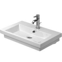 Раковина Duravit 2nd floor шлифованная 60х43 049160 схема 3