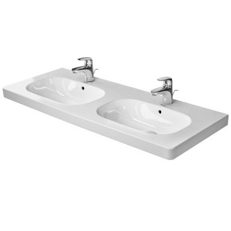 Раковина Duravit D-Code двойная 120х49 034812 схема 4