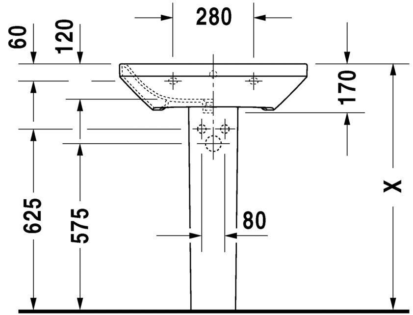 Раковина Duravit DuraStyle 65х44 231965 ФОТО