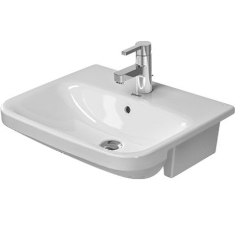 Раковина Duravit DuraStyle полувстраиваемая 55х45,5 037555