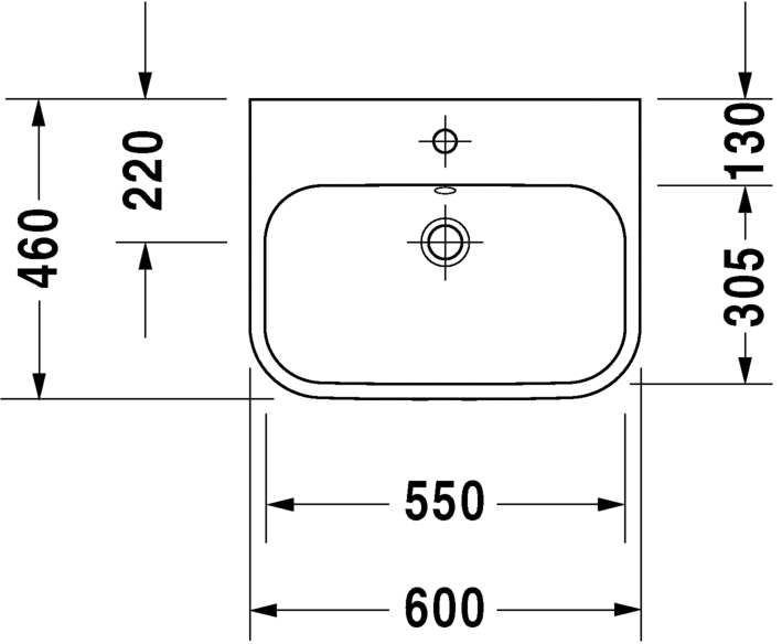 Раковина Duravit Happy D.2 65х46 231560 ФОТО