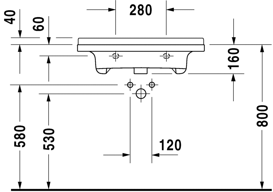 Раковина Duravit Starck 3 70х54,5 030970 ФОТО