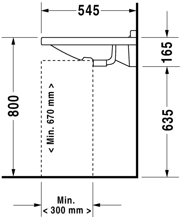 Раковина Duravit Starck 3 60х54,5 030960 ФОТО