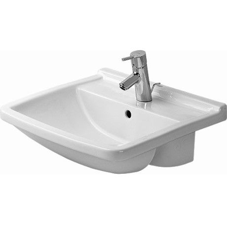 Раковина Duravit Starck 3 полувстраиваемая 55х46 031055